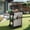Silver+Black, variant on 16.00" Oval Cast Iron Hibachi Grill, Portable Charcoal Grill With Vent Removable Grate with Handle, Yakitori Grills for Outdoor Camping Cooking,Black
