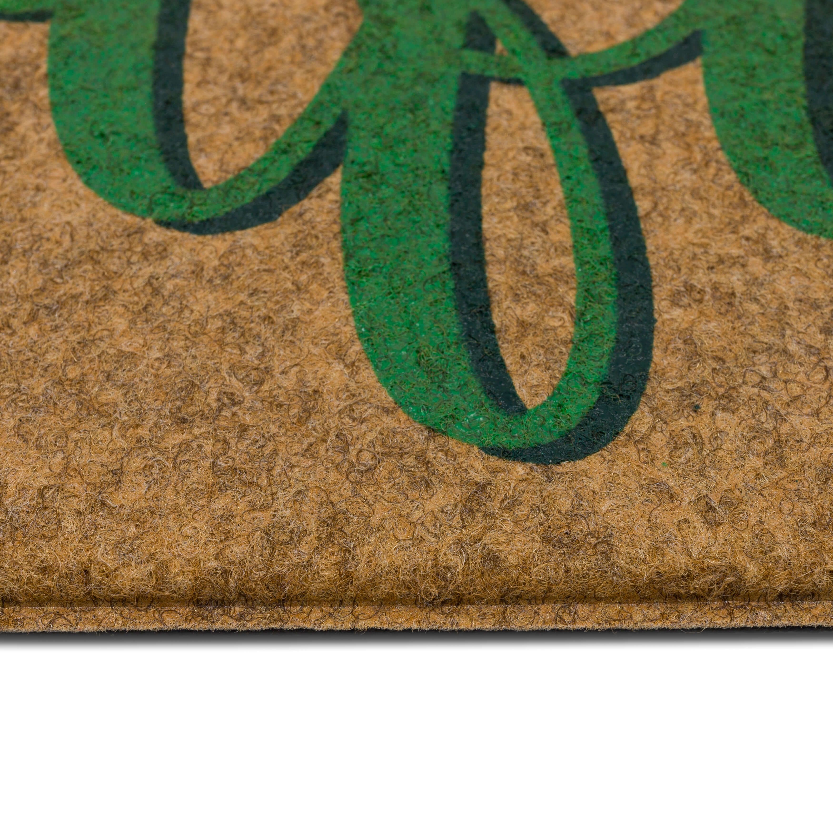 Mohawk Home Gone Golfing All Weather Low Pile Moisture Absorbant Doormat, Tan, 18" x 30"