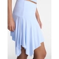thumbnail image 4 of No Boundaries Asymmetrical Mini Skirt, Women’s XXS-XXL, 4 of 5