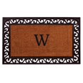 thumbnail image 1 of Home & More 100061830W Rembrandt Monogram Doormat (Letter W), 1 of 1