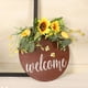thumbnail image 5 of Cartel de Bienvenida Sailing Hecho a Mano con Flores Artificiales 40 cm, 5 of 8