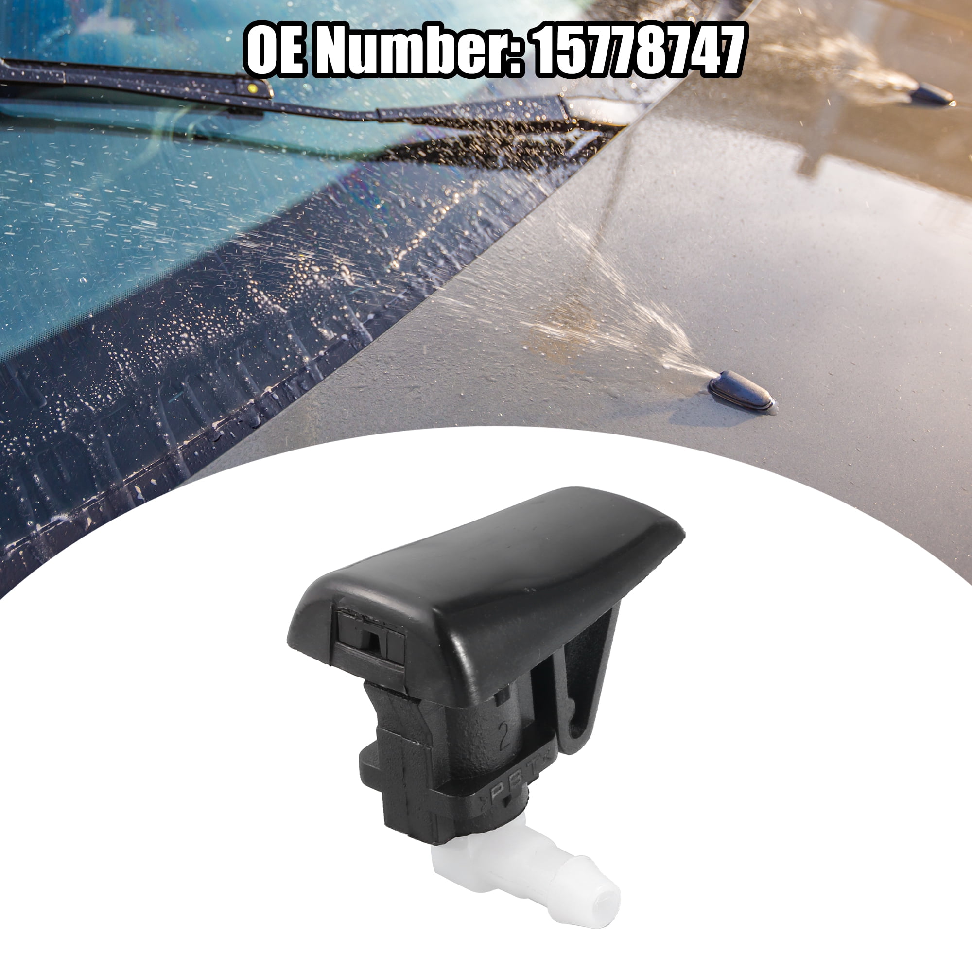 Unique Bargains Washer Nozzle for Cadillac CTS 2003-2007 for Cadillac SRX 2004-2009