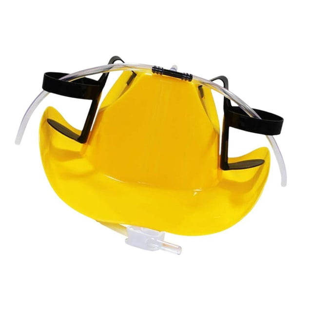 Billuyoard Beer Hat Drinking Cup Sides Two 3 Holder Cowboy Colour Decoración del hogar Amarillo