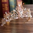 thumbnail image 6 of Bridal Rhinestone Tiara Gem Crystal Hair Crown Princess Headpiece Wedding Hair Accessories for Women and Girls, 6 of 13