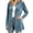 Light Blue, variant on Women's Velour Cardigans Light Casual Christmas Party Soft Velvet Open Front Mid Cardigan Jackets Long Sleeve (XL, Wine)