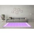 thumbnail image 3 of Ahgly Company Indoor Rectangle Abstract Purple Contemporary Area Rugs, 2' x 4', 3 of 4