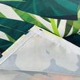 thumbnail image 3 of Waterfall Curtains - Summer Nature Theme Green Forest Tree Jungle Wild Landscape Print Pattern Waterproof Fabric Rod Pocket Window Drapes for Bedroom Living Room Dining Room 2 Panels W42 x L84, 3 of 4