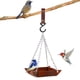 thumbnail image 1 of Comedero para pájaros Comederos para colibríes Comedero para pájaros montado en el patio al aire libre, 1 of 2