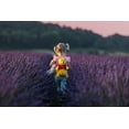 thumbnail image 2 of Stepanov, Dmitry 14x11 Gold Ornate Wood Framed with Double Matting Museum Art Print Titled - Winnie The Pooh Journey In The Lavender Sea, 2 of 4
