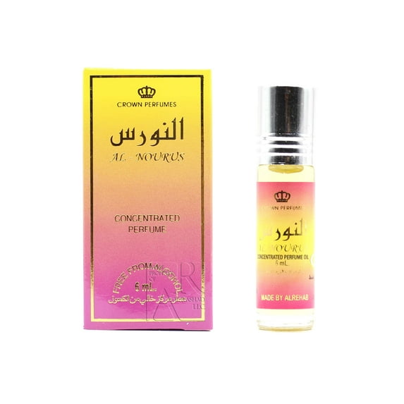 Al Nourus for Women - 6ml (.2oz) Roll-on Perfume Oil by Al-Rehab -3 pack