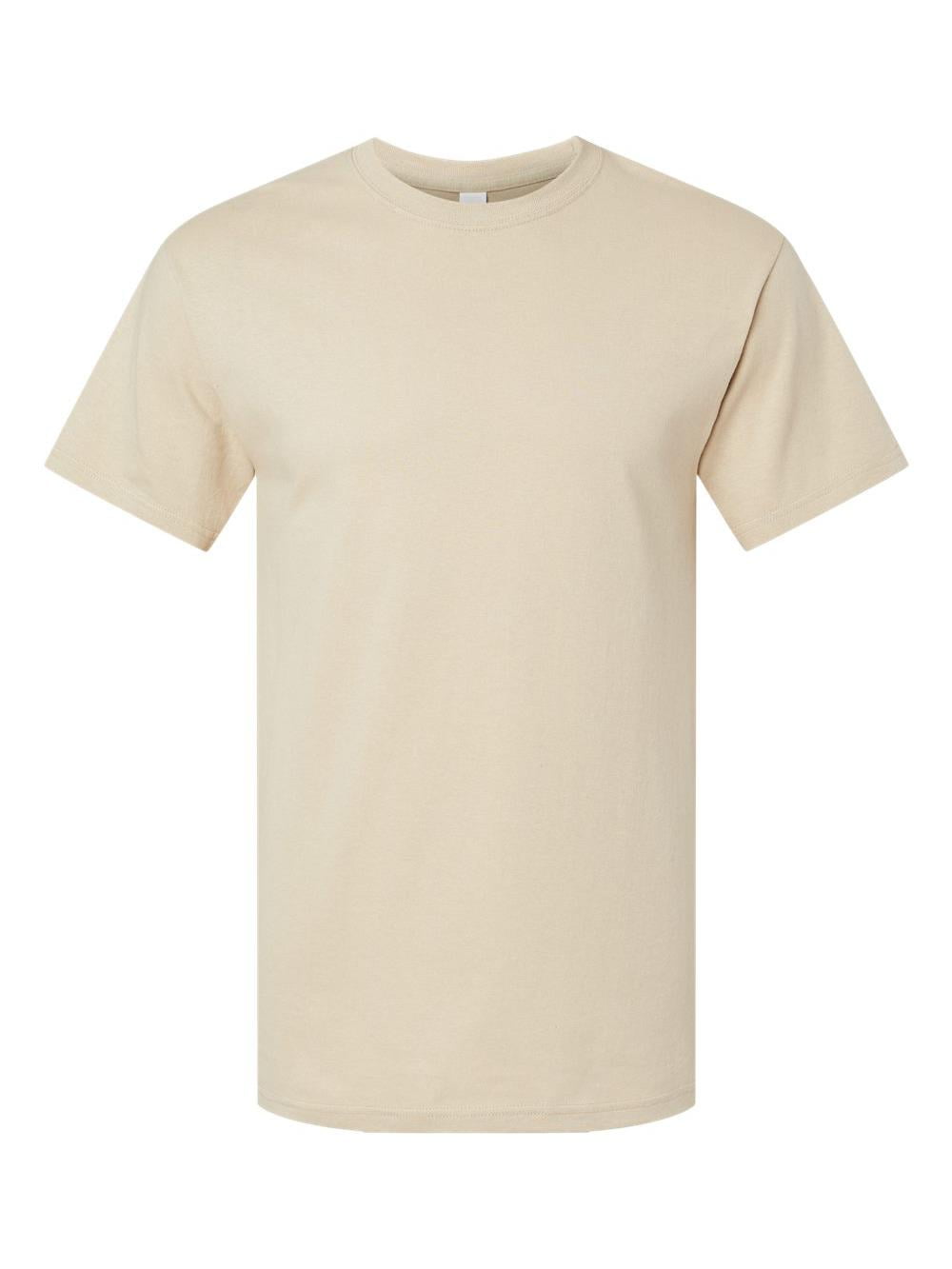 M&O - Gold Soft Touch T-Shirt - 4800 - Sand - Size: L 