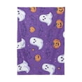 thumbnail image 6 of Yayeee Tablecloths for Rectangular Tables 60 x 120 inch Party Table Cover, Halloween Purple Ghosts, 6 of 6