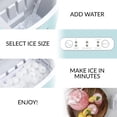 thumbnail image 3 of Máquina de hacer hielo Igloo automática autolimpiante 12 kg/24 h, 3 of 7