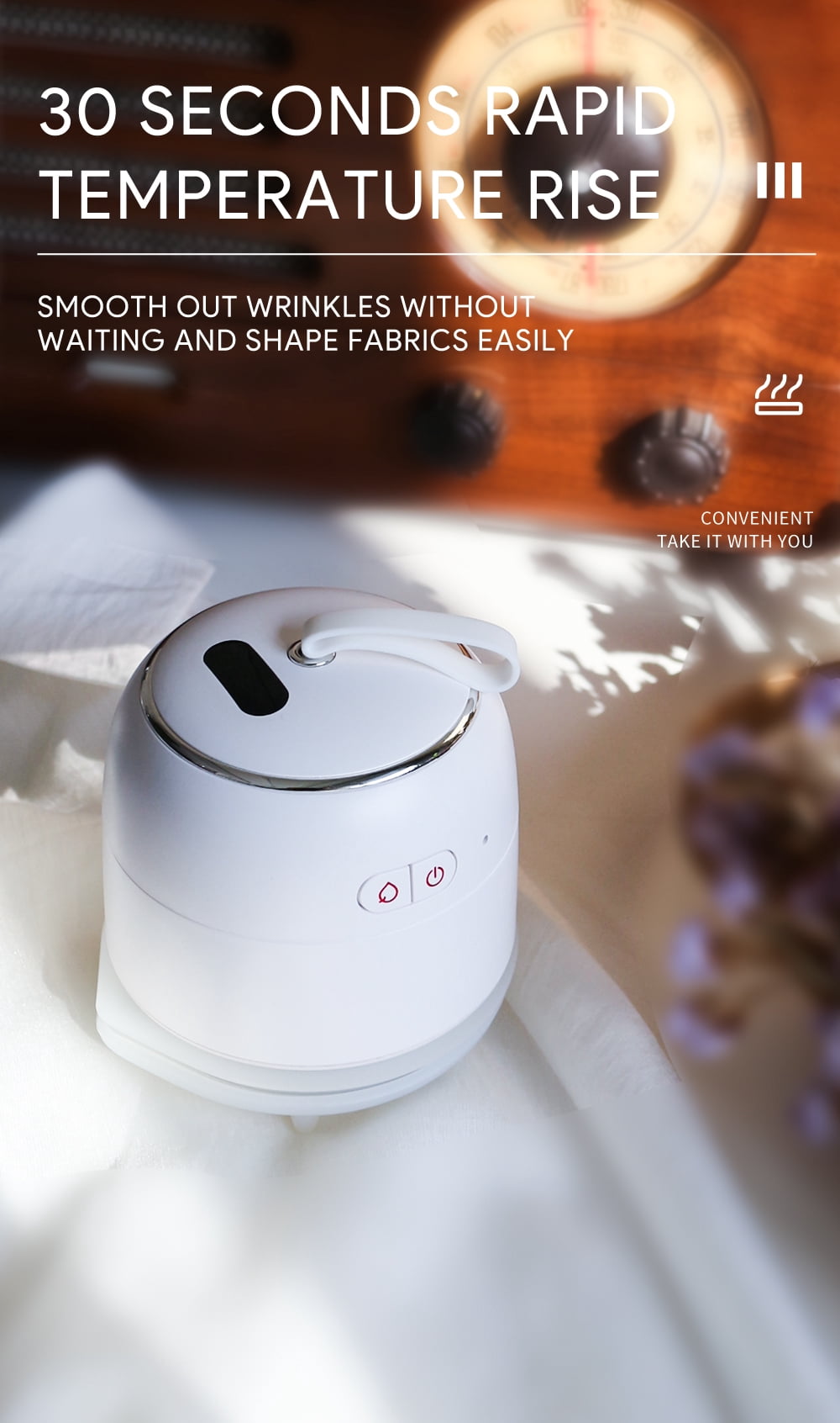 aipower portable steam iron