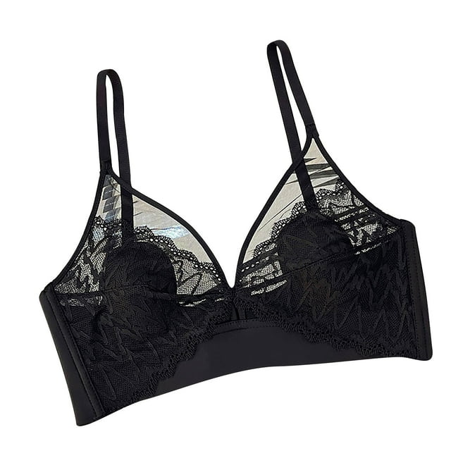 Bras for Women, French Lingerie Rabbit Ear Summer Thin Lace Womens Strapless Gathering Bra