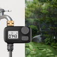 thumbnail image 4 of HaoXun 1-Way Brass Water Timer for Garden Hose - H3/4'' External Thread Automatic Irrigation Timer with Safety Lock Function, IP55 Waterproof, Battery-Operated for Outdoor Lawn Sprinkler Systems, 4 of 6