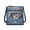 Cat, variant on Surprised Tabby Cat in Ripped Denim Pattern Sling Bag, Fashion Crossbody Purse Durable Zipper Closure Crossbody Bag for Daily Dating