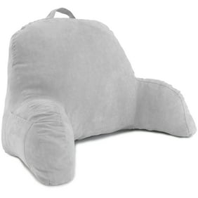 Z Foam Filled Reading Pillow With Super Soft Velour Cover