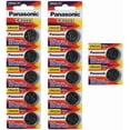thumbnail image 1 of Panasonic 12 X Cr2025 3V Lithium Coin Cell Batteries, 1 of 1