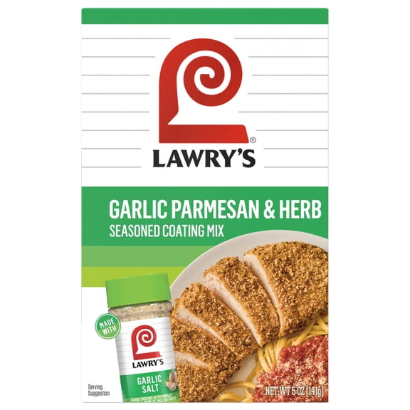 Lawry's Garlic Parmesan & Herb Seasoned Coating Mix, 5 oz Packet