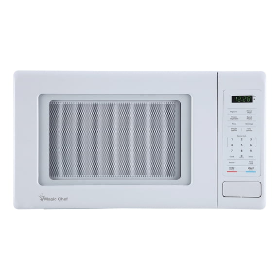 Magic Chef 0.9-Cu. Ft. 900-Watt Digital Touch Countertop Microwave (White)