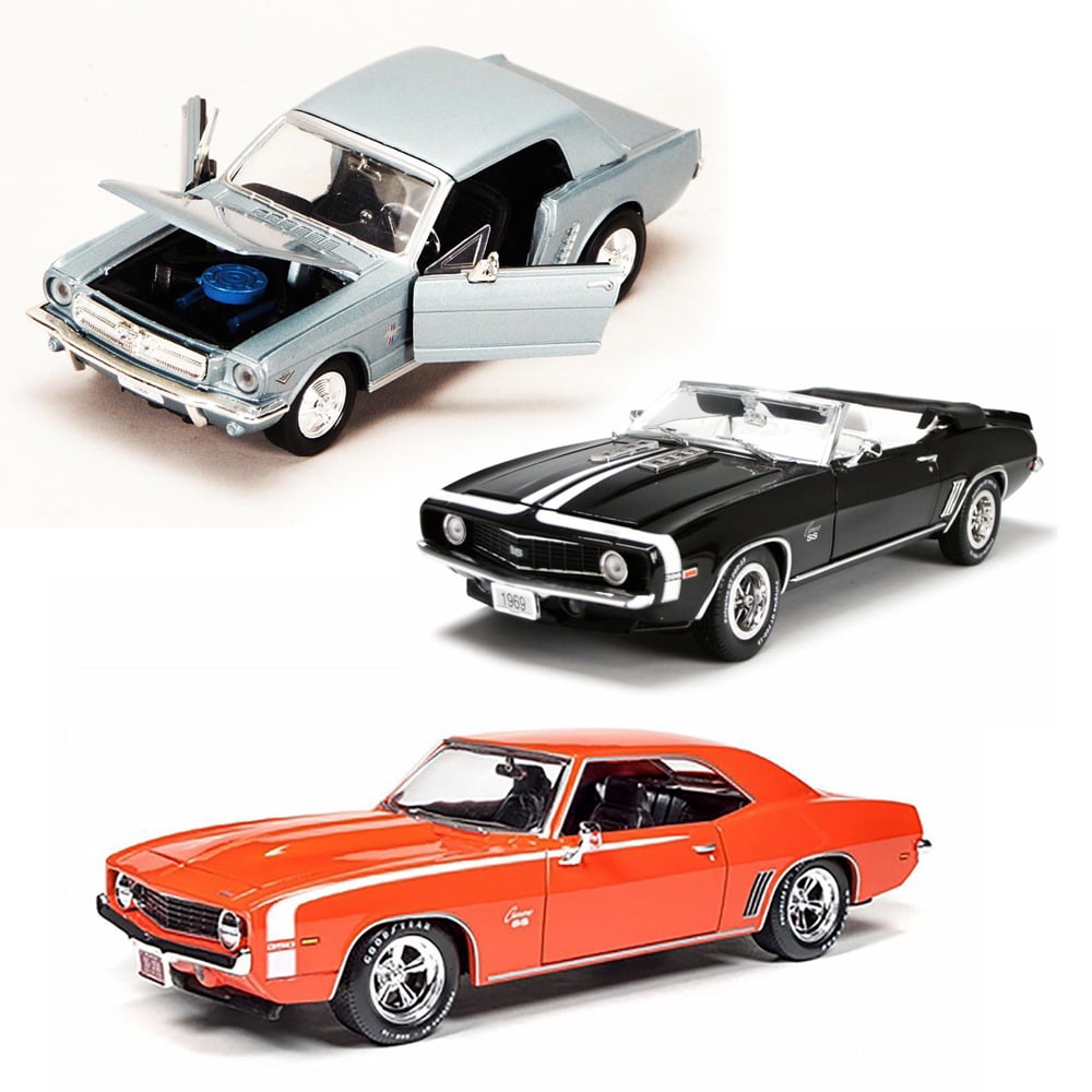 Best of 1960s Muscle Cars Diecast Set 50 Set of Three
