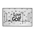thumbnail image 2 of Whosucclay Love To Golf Golf Cart Seat Protector, Breathable Towel Blanket 4 Front Pockets One-Step Mount Golf Cart Seat Accessories for Most 2-Seat Golf Carts, 2 of 7