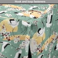 thumbnail image 4 of Oriental Green Dog Crate Cover, Romantic Sakura Flower Branches Japanese Cranes Traditional Fans Pattern, Easy to Use Pet Kennel Cover for Medium Large Dogs, 35" x 23" x 27", Multicolor, by Ambesonne, 4 of 6
