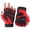 "Red,XL", variant on 1 Pair Strong Grip Adjustable Hook Loop Fasteners Fabric Training Gloves Half Finger Wrist Wraps Support Men Cycling Gloves for Gym