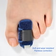 thumbnail image 3 of Hammer Toe Straightener, Breathable Hammer Toe Straightener Fracture Claw Toe Fixation Corrector Strap Toe Protector Splint for Curled, Crooked, Bent, Claw Toes Toe Cushion, 3 of 5