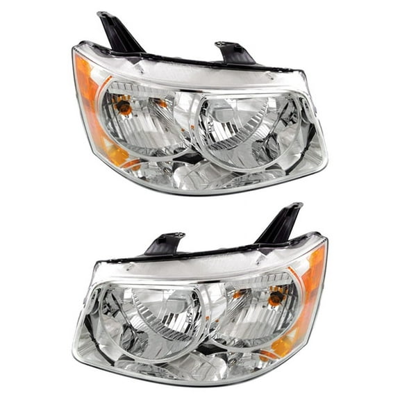 New Halogen Headlight Compatible With Pontiac Torrent 2006-2009 by Part Number 15890728 15890727 15890728 15890727 GM2503284 GM2502284