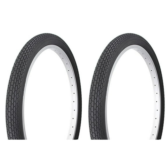 Tire set. 2 Tires. Two Tires Duro 24" x 2.125" Black/Black Side Wall HF-120A.