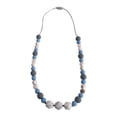 thumbnail image 2 of MOLA Collar y Pulsera mordedera sensorial Azul Baby Cuentas de silicón Grado alimenticio Mola BM/collar y pulsera/silicón/Azul, 2 of 4