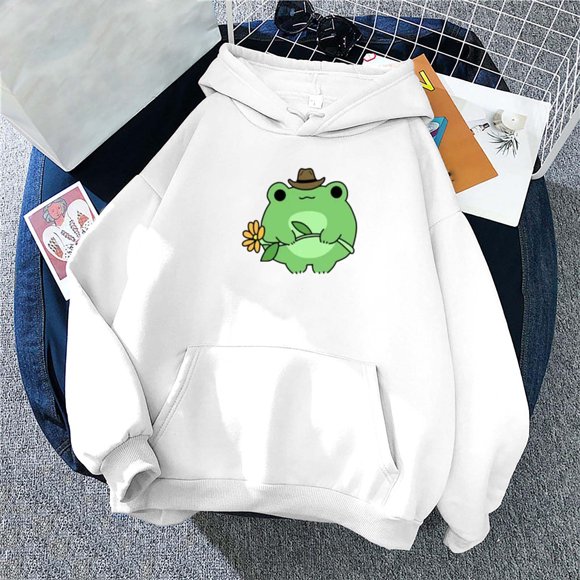 Gosuguu Clearance Women's Fashion Casual Long Sleeve Print Hooded Pocket Sweatshirt Tops Blouse Clearance Sales Today Deals Prime