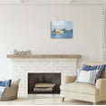 thumbnail image 3 of Stupell Industries Boat Floating on Lake Transportation Painting Gallery Wrapped Canvas Print Wall Art, 20 x 16, 3 of 8