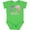 Apple Green, variant on You're Flippin' Fintastic Dolphins Boys or Girls Baby Bodysuit
