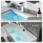 (2 Pack) Silicone Bathtub Stopper, 6 Extra Large Sink Plug, Universal Shower Drain Tub Stopper for Kitchen Sink Bathroom