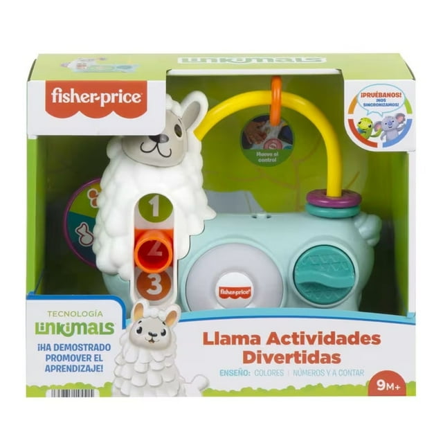 LLAMA DE JUGUETE FISHER PRICE LINKIMALS LLAMA ACTIVIDADES DIVERTIDAS