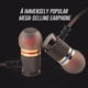 thumbnail image 4 of KZ EDR1 Auriculares intrauditivos de metal de alta calidad Auriculares intrauditivos deportivos HiFi Auriculares Auriculares con bajos buenos Inevent DZ2022-01B, 4 of 5