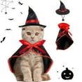 thumbnail image 3 of Halloween Pet Cloak Cat Dog Christmas Dressing Transfiguration style1, 3 of 5