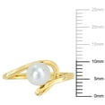 thumbnail image 2 of Everly Women's Cultured Pearl 10k Yellow Gold Ring, 2 of 8