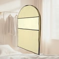 thumbnail image 5 of Unique Bargains 3 Pcs Dustproof Perspective Garment Bag for Closet  Beige 39.37"x23.62", 5 of 6