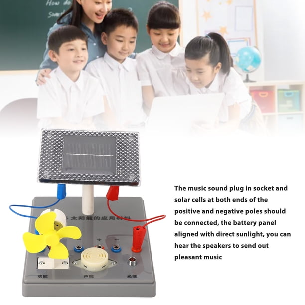 Panel Solar Educativo Para Experimentos De Electricidad – Dispositivo De Física Para Aula Y Proyectos Científicos | Energía Verde Para Enseñanza Práctica
