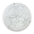 thumbnail image 3 of Lámpara De Techo Luz Ideal, Plafón 450 Blanco Grande Círculos., 3 of 5