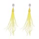 thumbnail image 1 of Pendientes de mujer con borlas de plumas de estilo étnico, elegantes pendientes colgantes a la moda para mujer (amarillo), 1 of 2