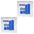 thumbnail image 4 of Soidarity 1 Juego de pegatinas reflectantes de estilo, seguridad nocturna, Scooter eléctrico plegable, piezas de rueda, calcomanía, tira de advertencia azul 2piezas Soidarity CBP044676, 4 of 4