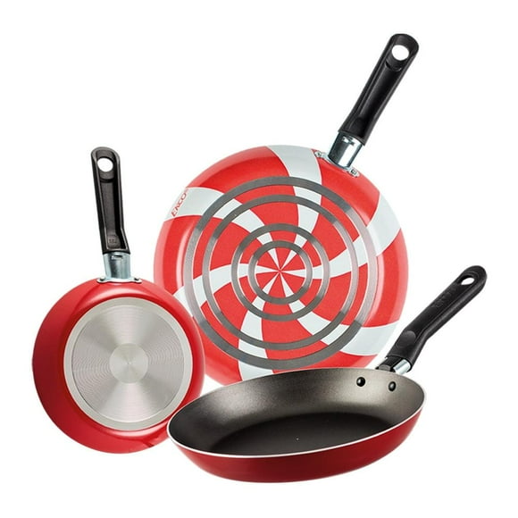 Set de Sartenes de Aluminio Ekco Trendy Rojo 3 Piezas