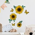 thumbnail image 2 of Guoxxzi 5 dollar items, Butterflys Luminous Stickers Removable Wall Stickers Flower Living Room Decoration Stickers Self-adhesive Wall Stickers, 2 of 8