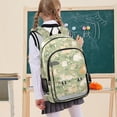 thumbnail image 7 of FORMRS Unisex School Backpack 17" Student Travel Bag with Laptop Compartment, Cat Flowers Pattern, 7 of 7
