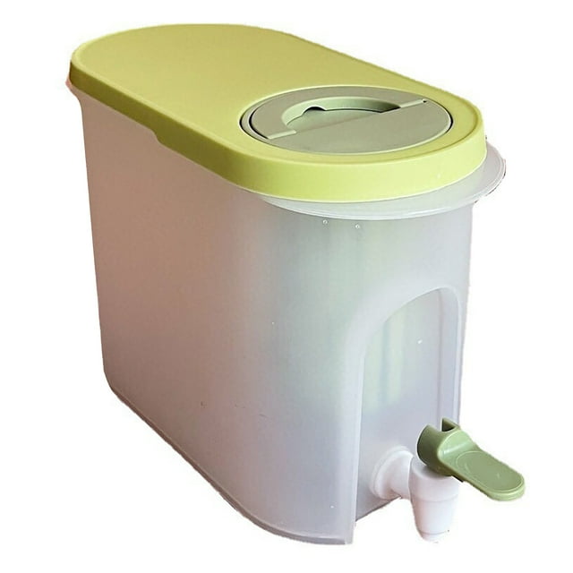 Bouteille D'eau Froide En Plastique Résistant Aux Hautes Températures De 3,9 L Bouilloire D'eau Froide Avec Robinet Bouilloire En Plastique Résistant Aux Hautes Températures De Grande Capacité(Vert)